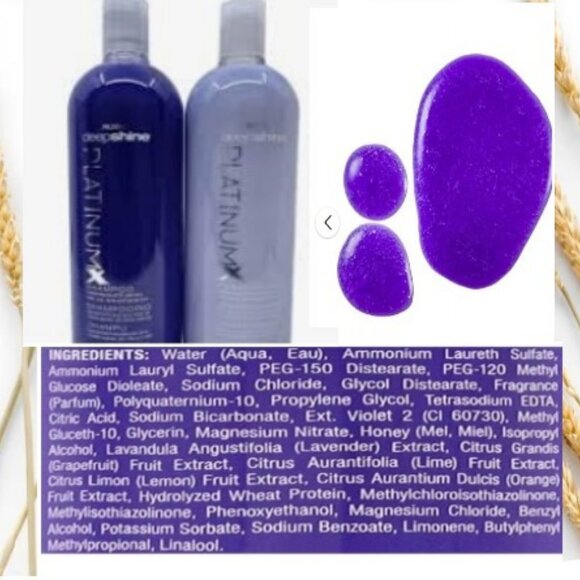 Rusk Brightening Platinum X Shampoo & Conditioner 33.8 fl🆕FAST SHIPPED⌚📦🏃💨🚚 - Picture 6 of 16